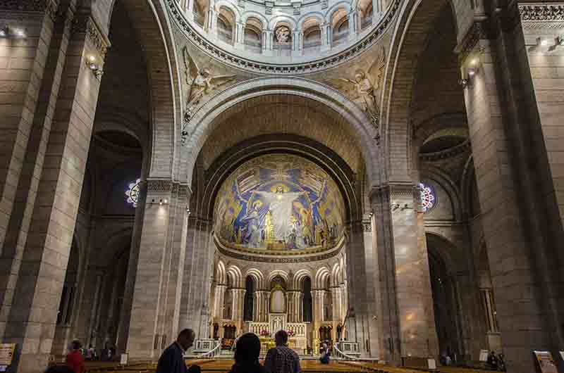 133 - Francia - Paris - basilica del Sacre Coeur de Montmartre - interior.jpg
